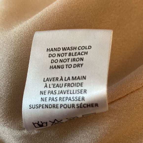 Anthropologie Elevenses Silver Metallic Luna Pleated Dress size 6 dressy - Picture 12 of 14